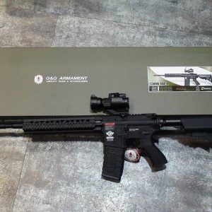 G&G 怪怪 CM16 R8-L DST 運動版 電動槍 AEG 附 M2 內紅點瞄準器 黑色 R8L-DST-2