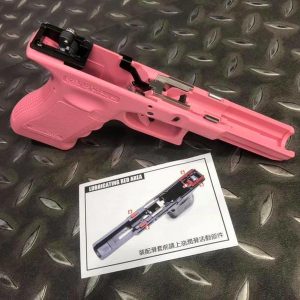警星 MARUI G17 G34 新世代強化槍身總成 美版字樣 粉紅色 GLK-168(U)P