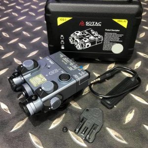 DBAL-A2 Style 雷射指示器 LED照明+紅雷射+IR雷射 灰色 DBAL-A2-GY