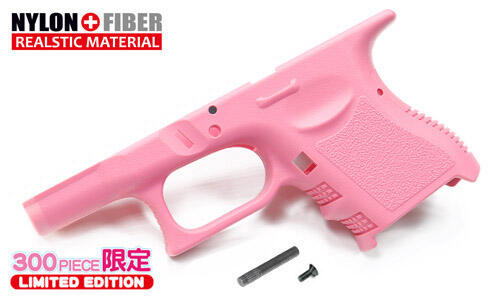 警星 GUARDER MARUI KJ G26 G27 下槍身 握把 美版 粉紅色 GLK-97(P)