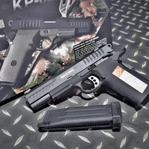 KJ 新版 KP08 KP-08 瓦斯手槍 GBB 輕量化 鋁合金彈匣 黑色 KJGSKP08B