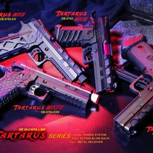 SRC TARTARUS 系列 MK 冥王版 HI-CAPA 4.3 GBB 瓦斯槍 雙動力 螺牙外管 GB-0761 GB-0763 GB-0764-EXS
