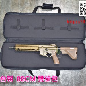 KWA KSC 原廠製造 台灣製造 88CM 雙槍包 槍袋 黑色  KWA-88-2