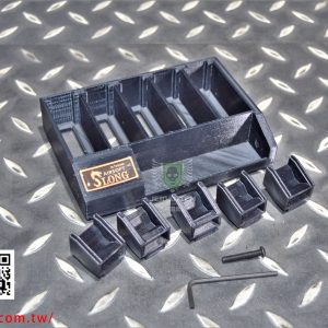 SLONG 神龍 5.56 AR彈匣 & GLOCK 彈匣 展示座 5入裝 SL01504