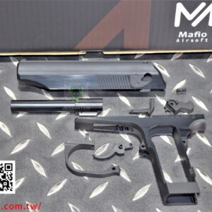 MAFIO 馬可洛夫 MAKAROV CNC 鋼製槍身套件&成槍組 黑色 銀色 For WE