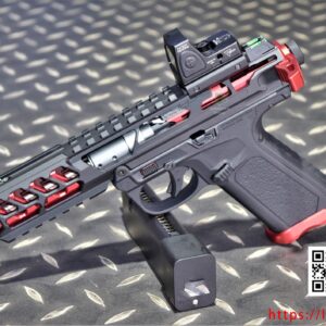 CTM AAC AAP01C FUKU-2 鋁合金上槍身 客製成槍 瓦斯槍 黑紅 GBB