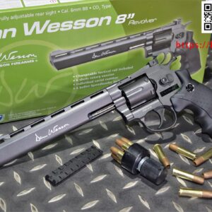 ASG 16182 Dan Wesson 授權刻字 8吋 左輪 CO2手槍 黑色