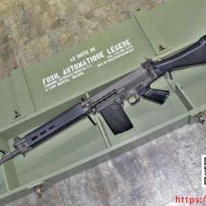 VFC LAR (FN FAL) 輕型自動步槍 Type III 早期型 鋼製特仕版 木箱外盒 GBB 瓦斯槍