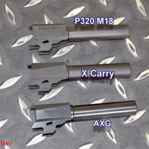 MAFIO X CARRY / AXG 鋼製外槍管 外管 FOR VFC M18 P320 MAFIO-M18