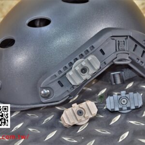 FMA PJ頭盔導軌專用 360度旋轉 3格魚骨片 TB1432