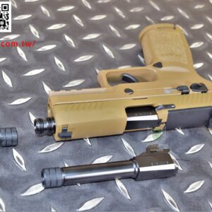 GUNDAY VFC M18 P320 鋼製螺牙外槍管 外管 逆14牙 GUNDAY-P320-02