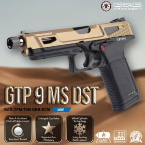 G＆G 怪怪 GTP9 MS DST M92 GBB 瓦斯槍 GAS-GPM-T9M-DBB-ECM