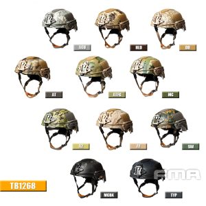 FMA EX Ballistic 傘兵頭盔 (L/XL) 迷彩 11色 TB1268A